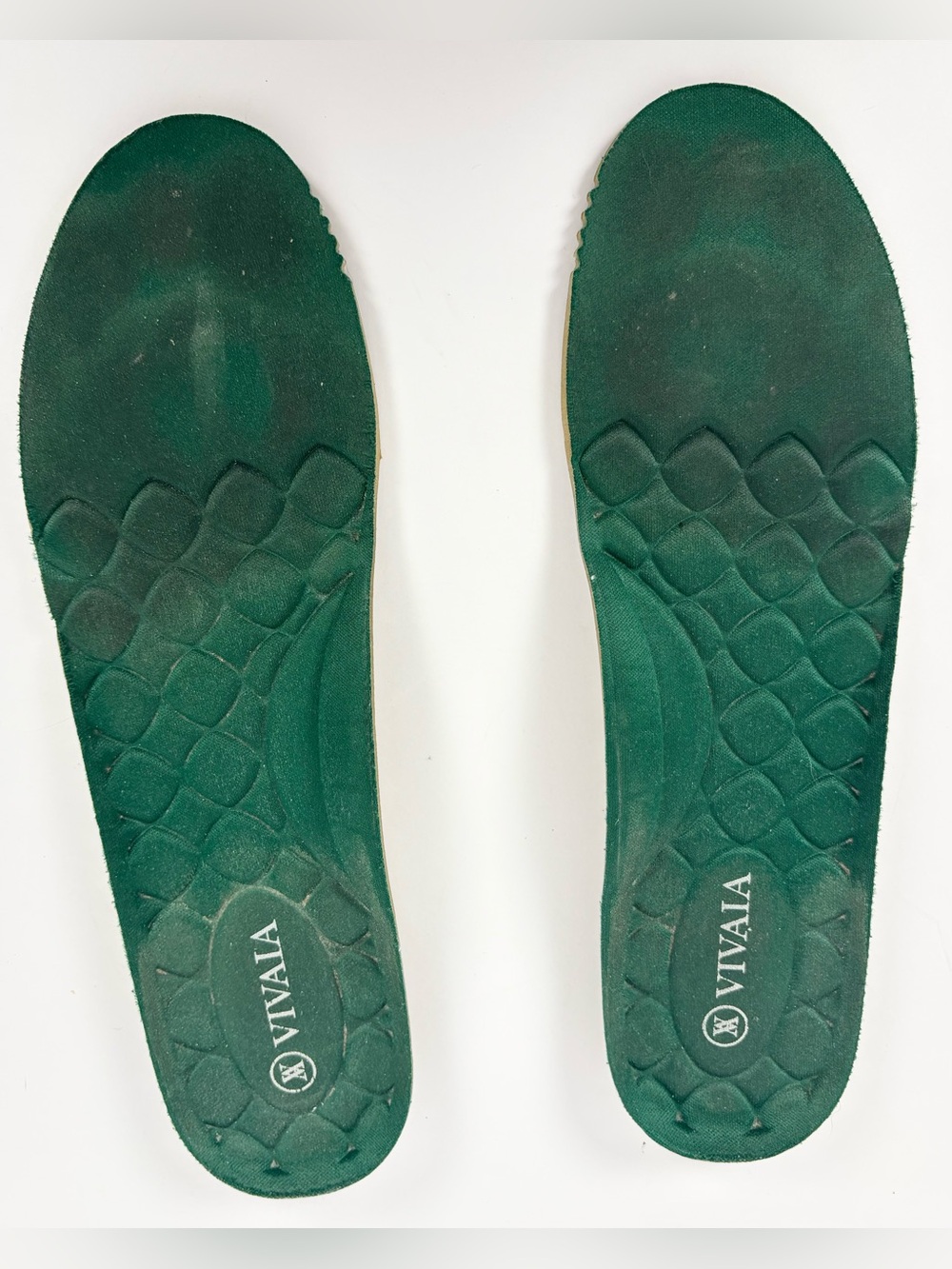 Vivaia Dark Green Breathable Washable Comfy Slip on Round Toe Ballet Flats - Picture 4 of 9